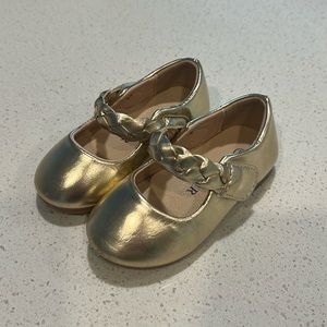 Toddler Girl Golf Ballet Flats Size 5.5